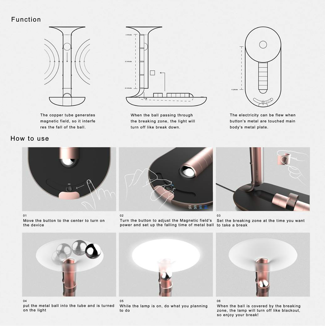 Lamp design，Metal，samsung，