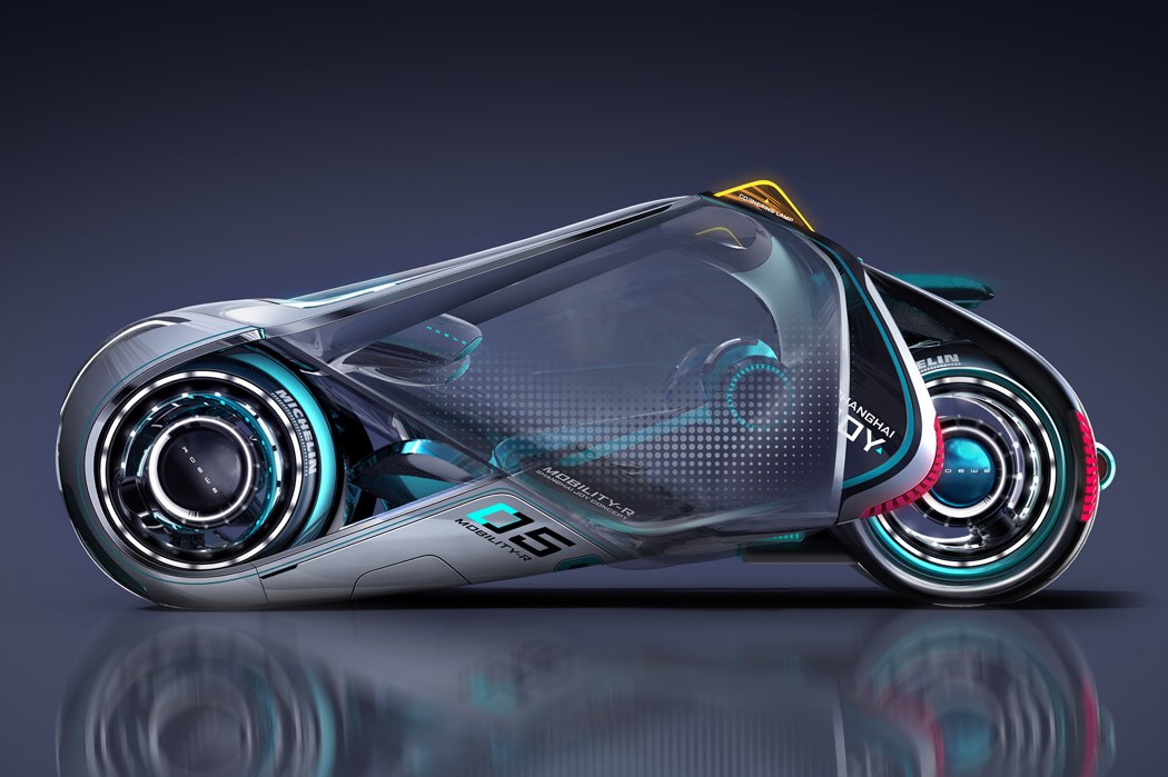 Mobility-R3，Motorcycle design，Metal，