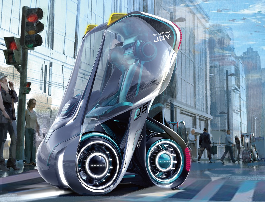 Mobility-R3，Motorcycle design，Metal，