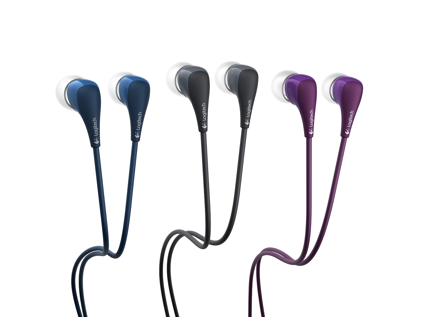 Logitech，headset，In ear，industrial design，product design，