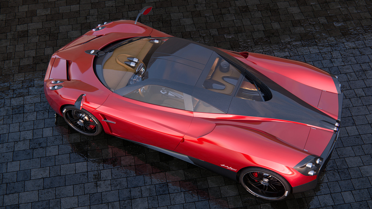 pagani ，Damn Huayra，Leonard Epureanu，gules，automobile，