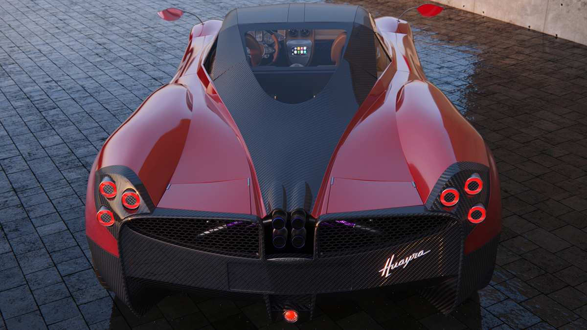 pagani ，Damn Huayra，Leonard Epureanu，gules，automobile，