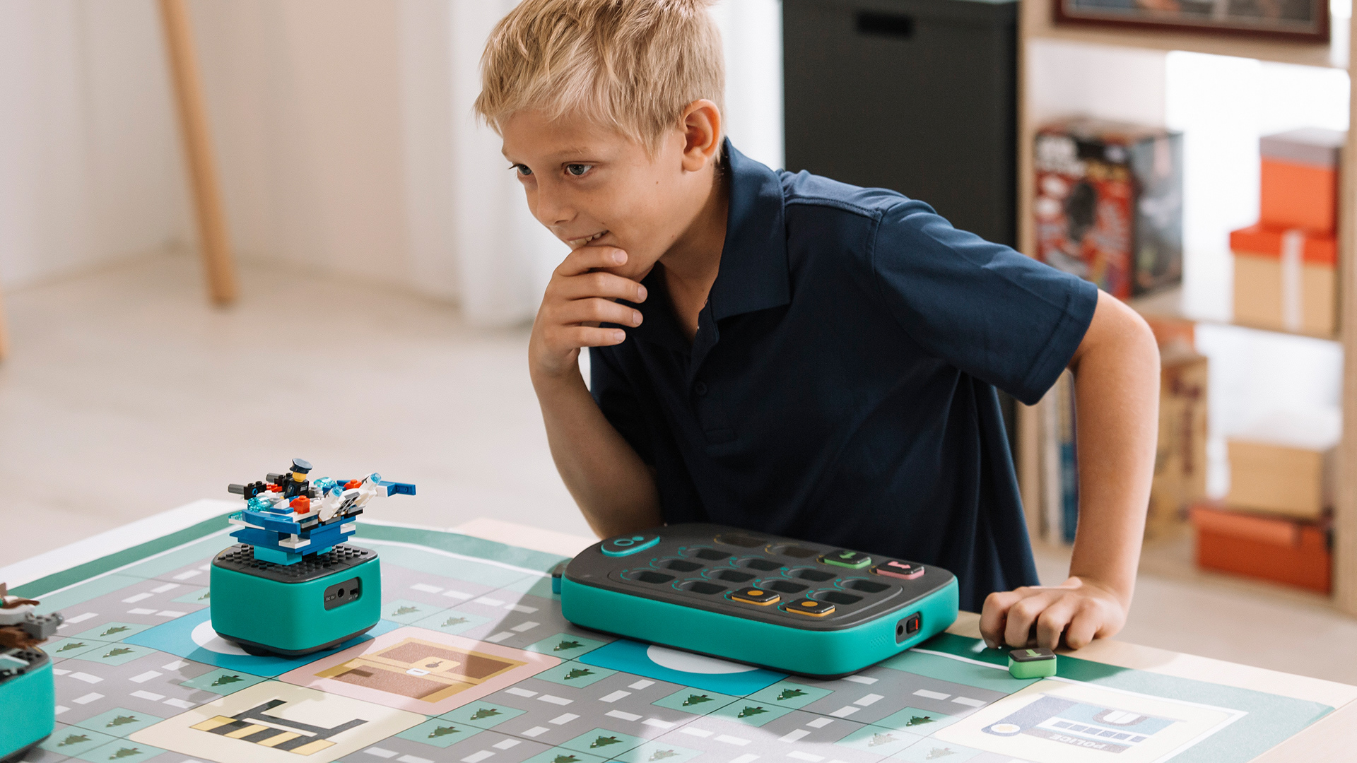 Gobot entity programming trolley，