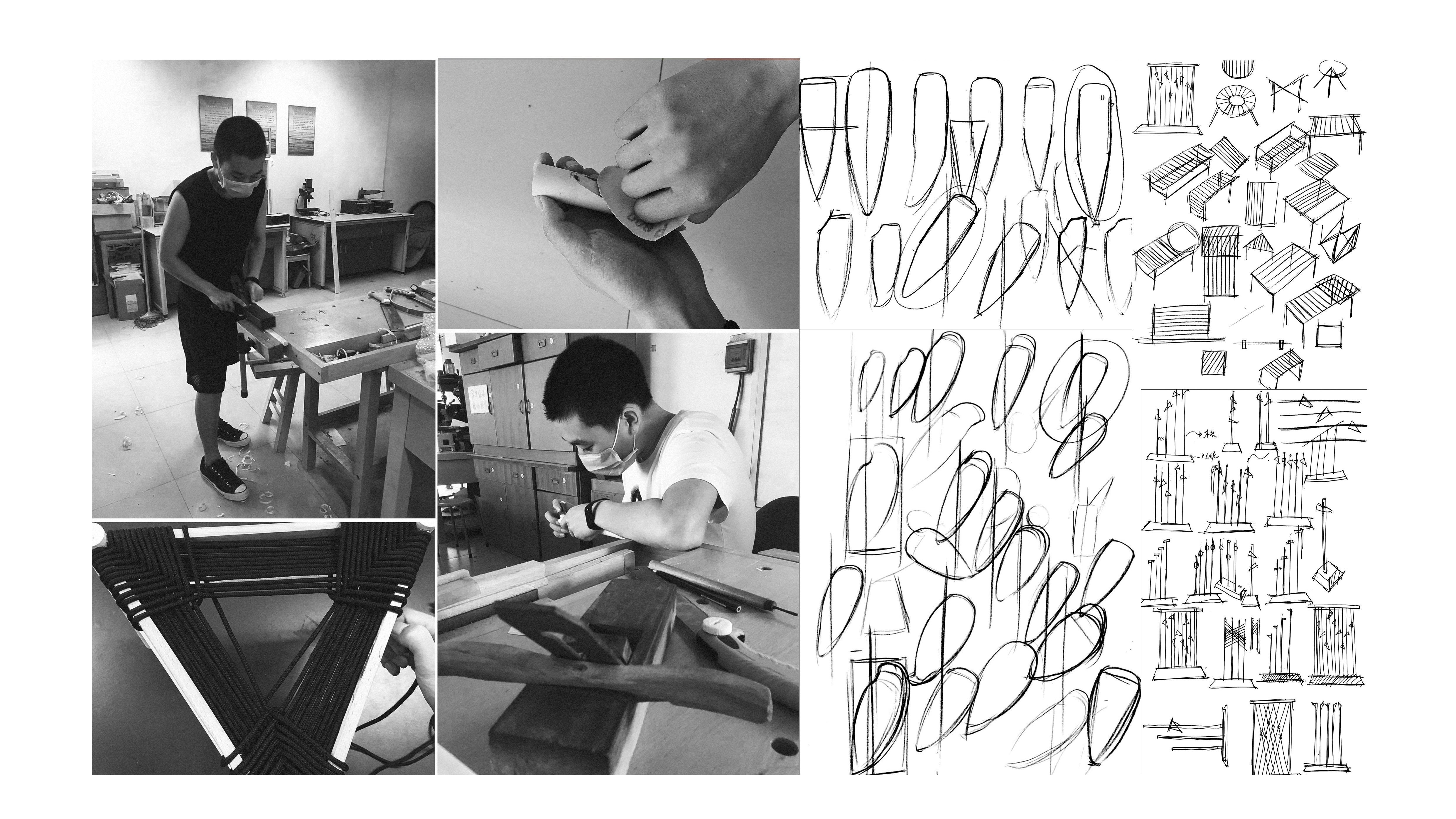 Bench surface preparation，Bench，Creative bionics，Book storage，Side table of tea table，Bird，Coat rack，furniture design ，