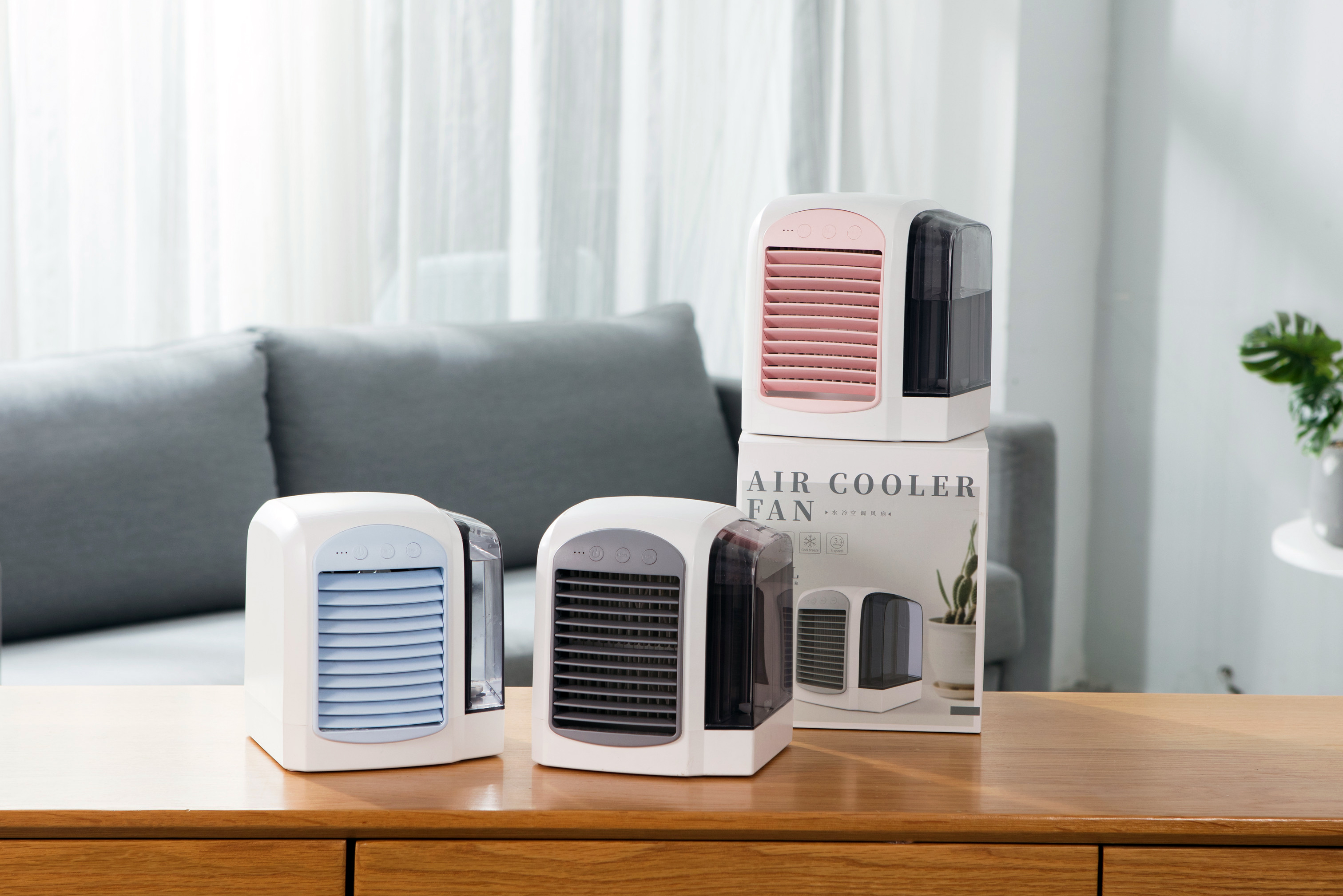 Popular money，original，water-cooling，desktop，air conditioner，Small fan，