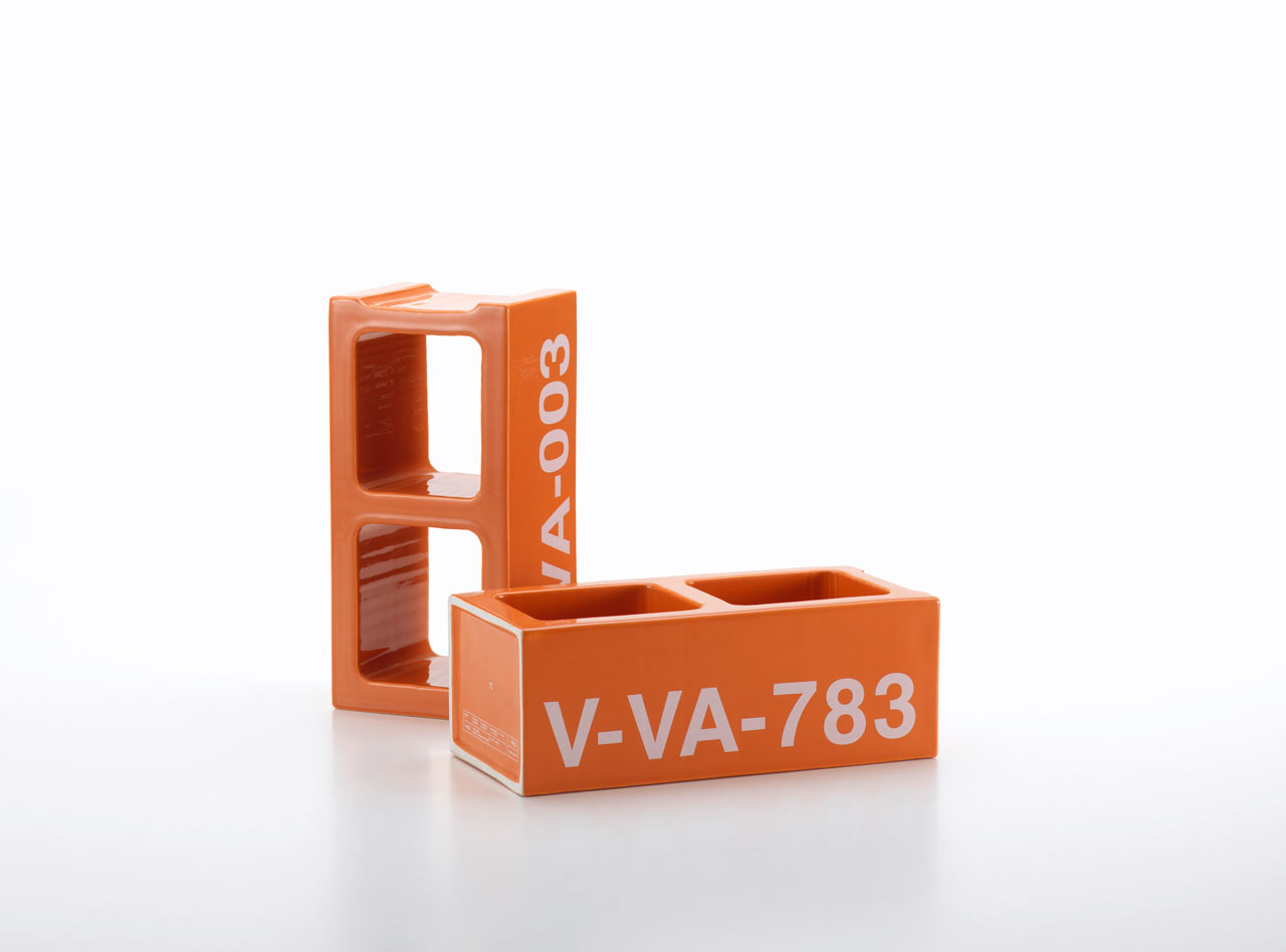 Wall lamp，block，Armchair，orange，Abloh，