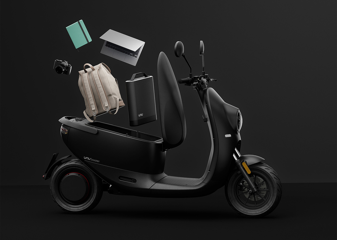 One，Electric，motorcycle，