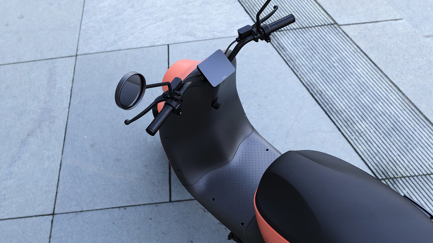 One，Electric，motorcycle，