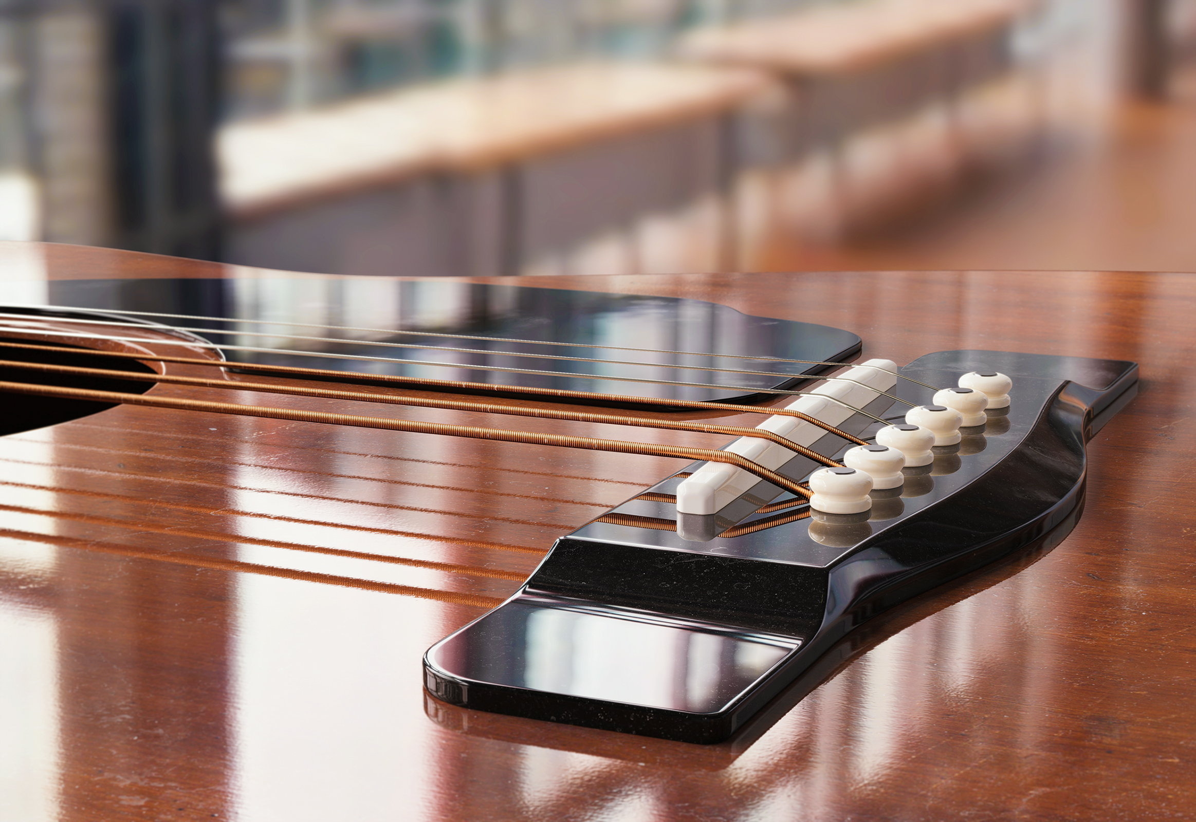 Product rendering，guitar，keyshot，