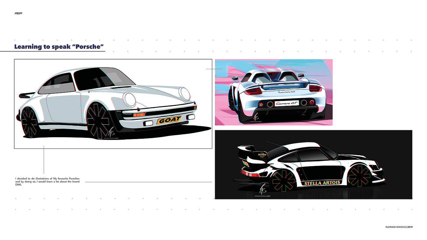 vehicle，Sports car，sample reels，Hand drawn，