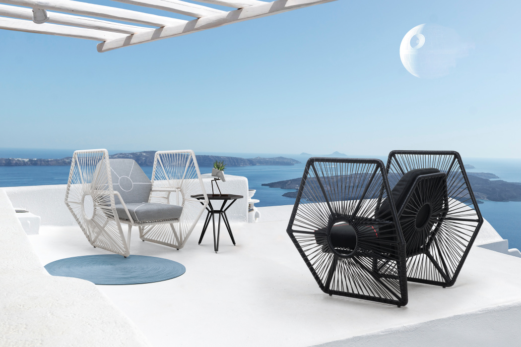 Simplicity，originality，weave，Star Wars，chair，