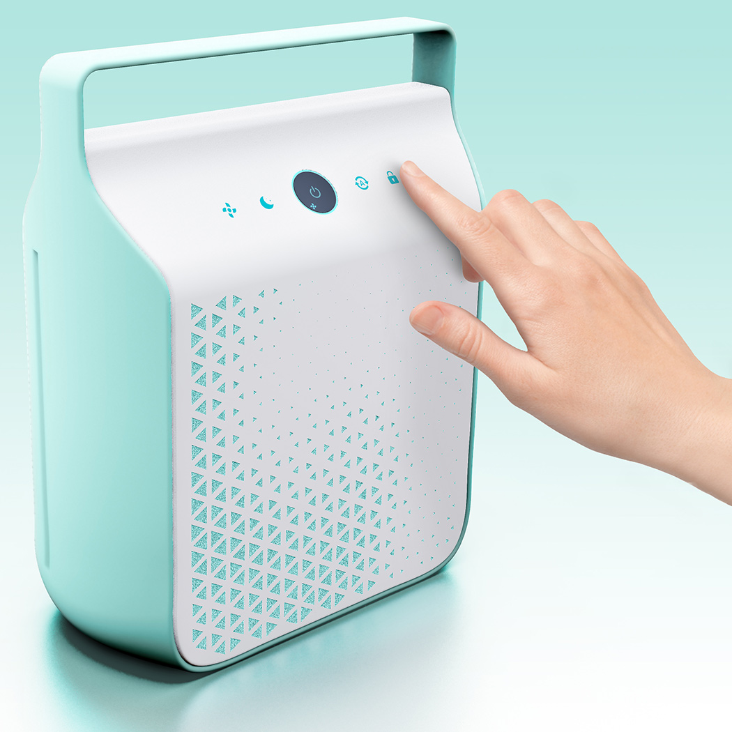 air cleaner，Portable，Mint Green，Simplicity，fresh，