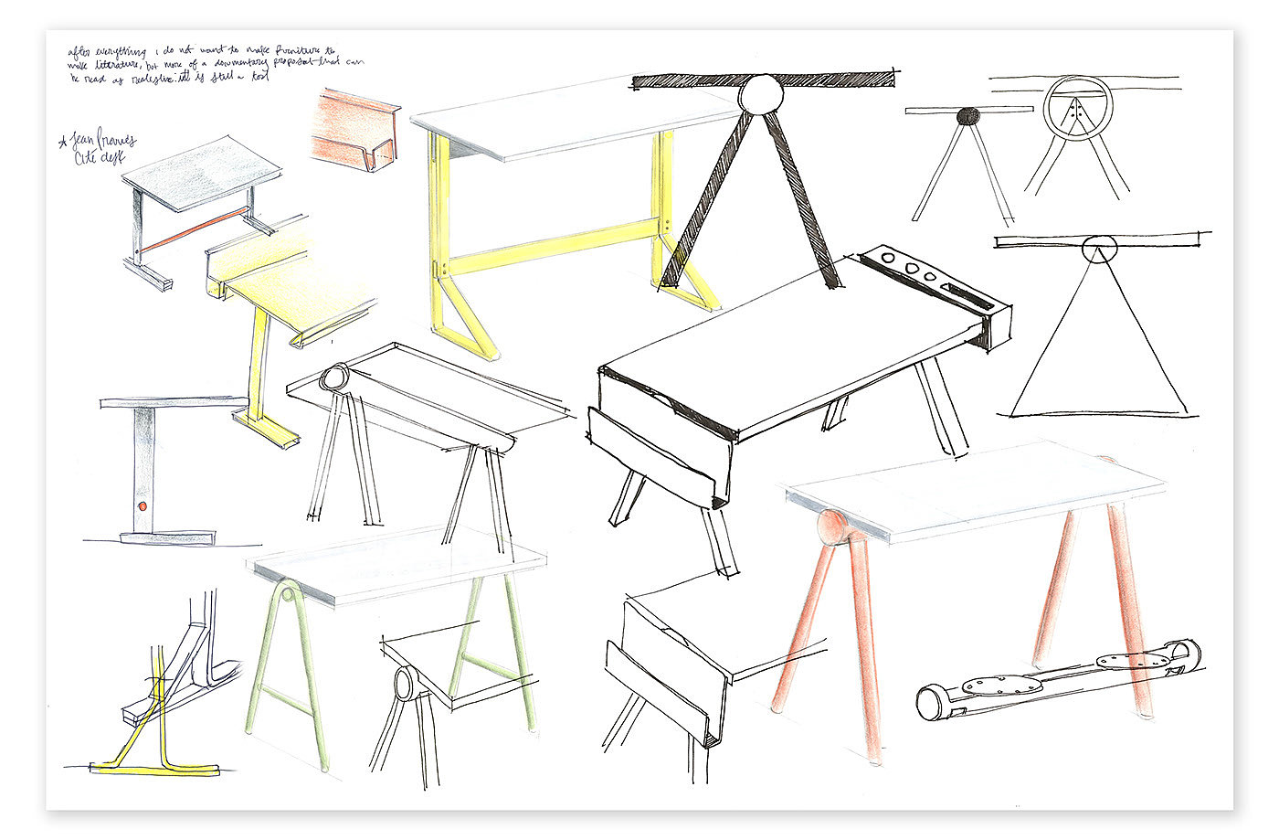 calvin lien，Console Desk，Table，to work in an office，Receive，