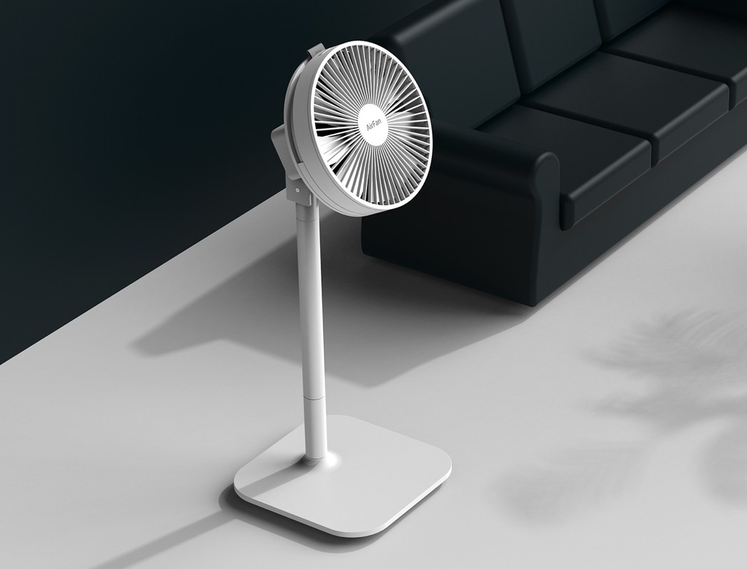 Plastic，white，electric fan，