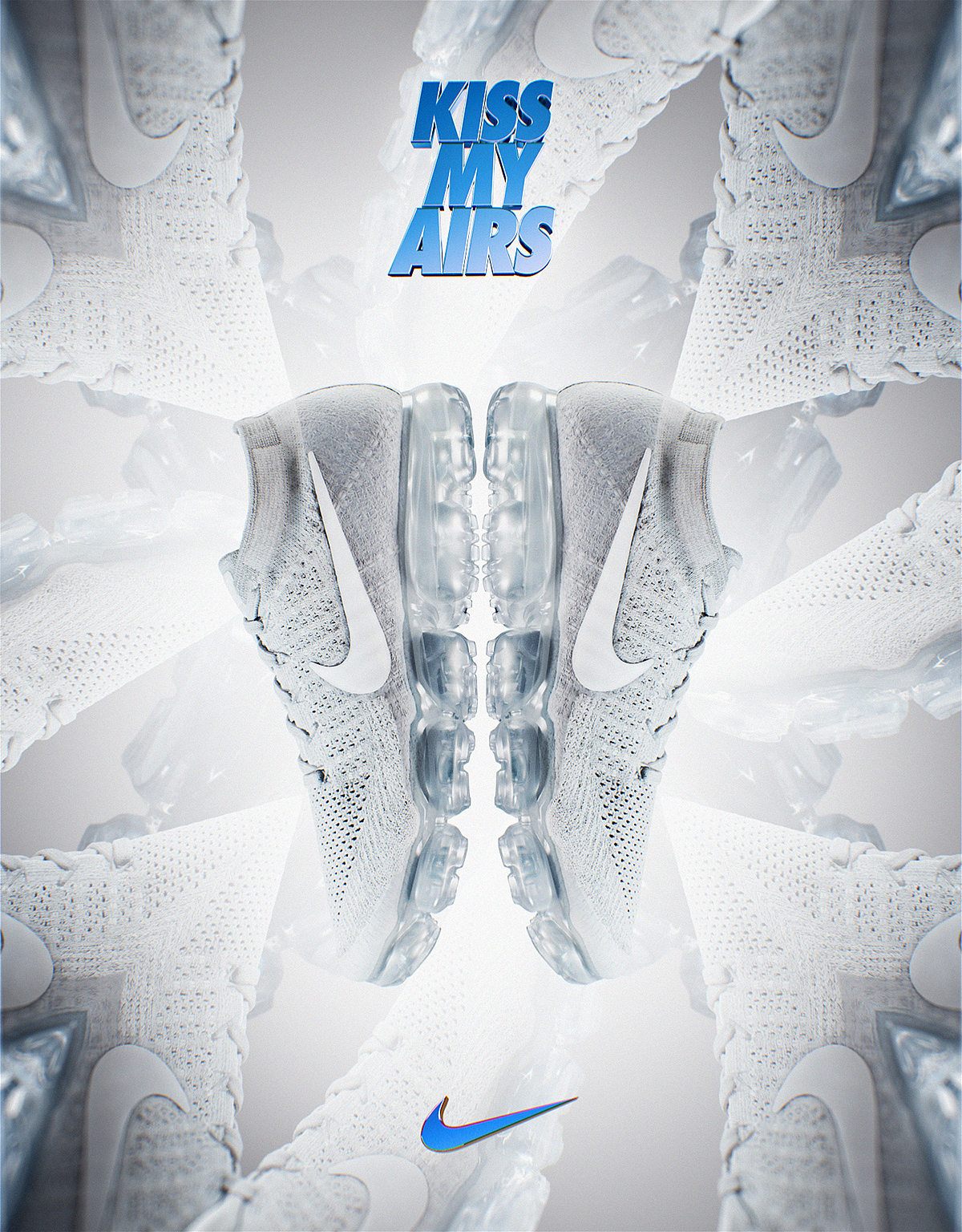 sneakers，shoes，nike，Nike，Vladislav Solovjov，Render，