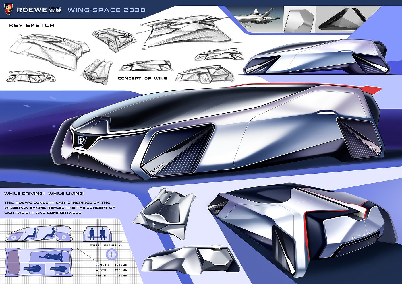 ROEWE，Wing Space，北京理工大学，上汽挑战赛，