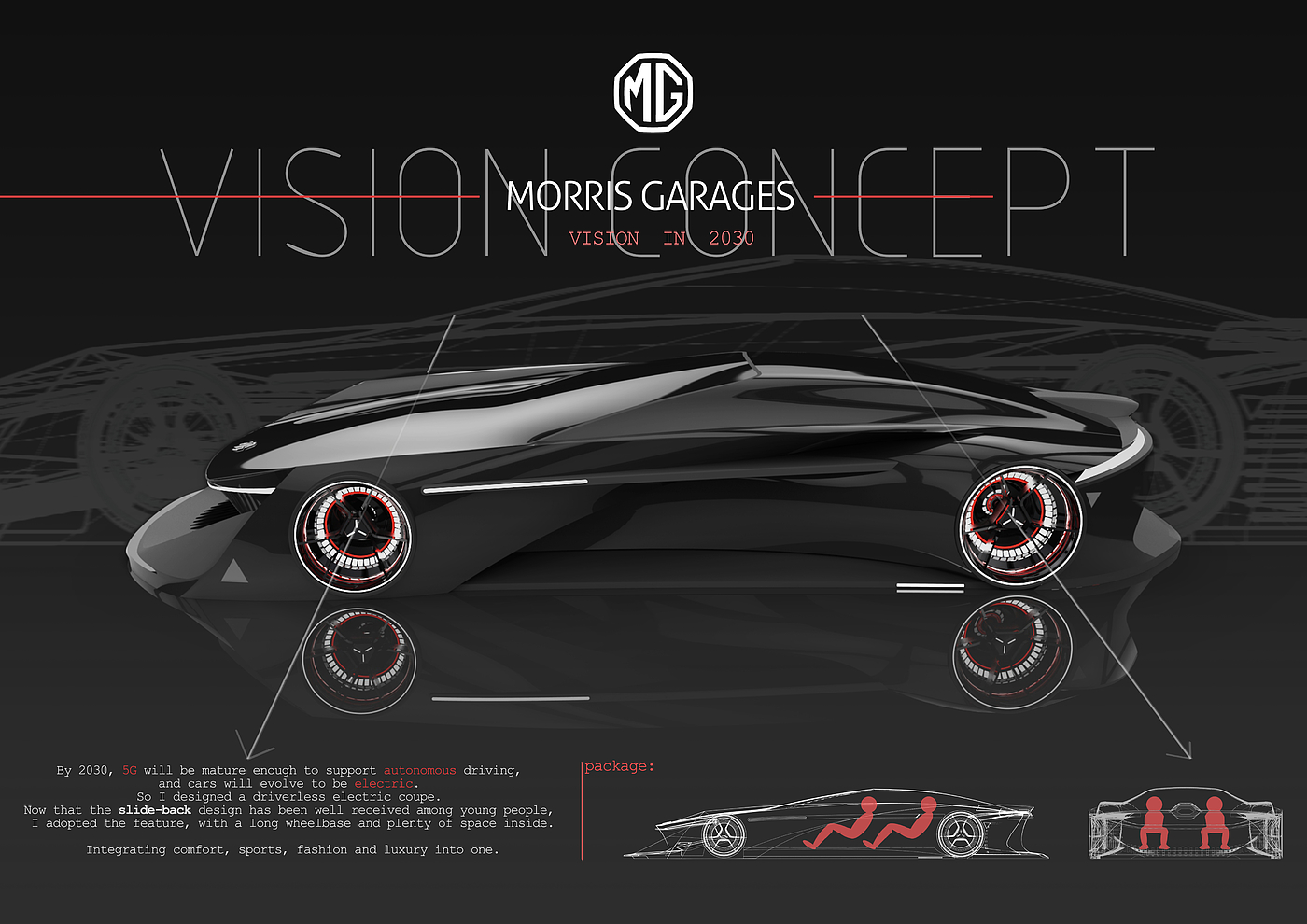MG 2030，Vision Concept，鲁迅美术学院，上汽挑战赛，