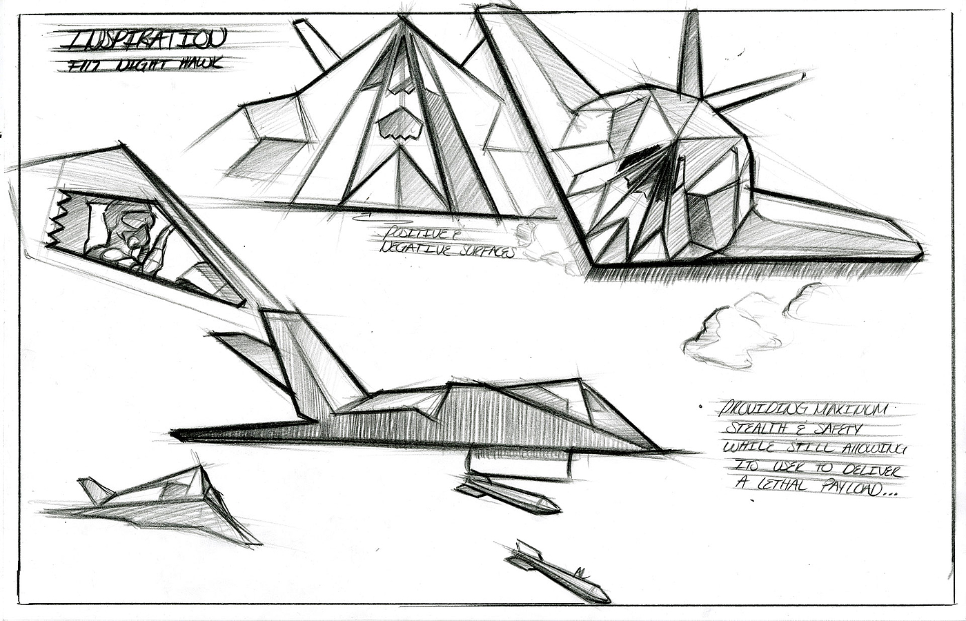 Hand drawn，