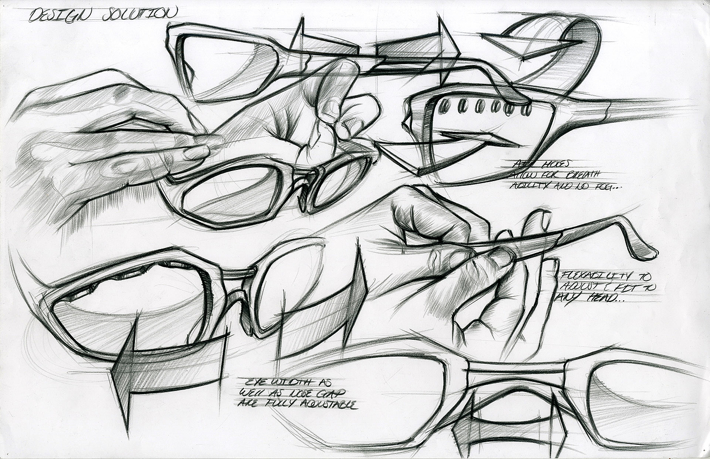 Hand drawn，