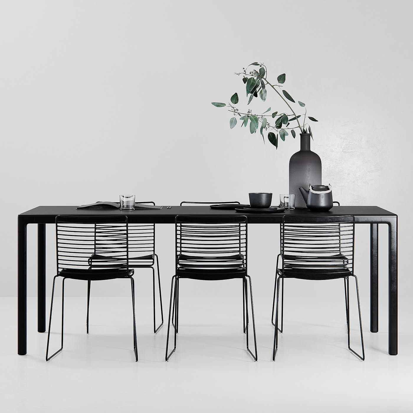 Hay，3D modeling，Table，table，Vladimir Nikiforov，